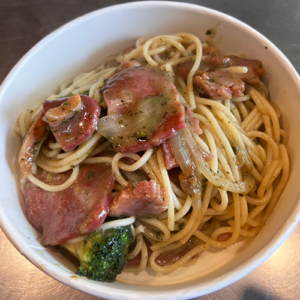 燻雞培根義大利麵